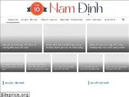 Sites similar to top10namdinh.com