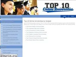 Sites similar to top10onlineuniversities.org