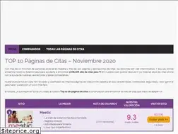 Sites similar to top10paginasdecitas.com