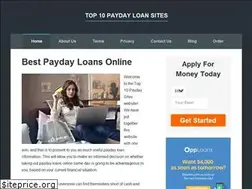 Sites similar to top10paydaysites.com