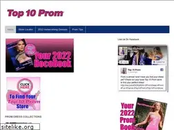 Sites similar to top10prom.com