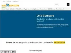 Sites similar to top10reviews.co.za