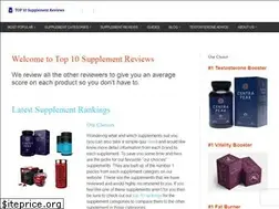 Sites similar to top10supplementreviews.com