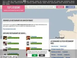 Sites similar to top10sushi.fr