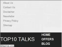 Sites similar to top10talks.com