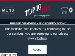 Sites similar to top10ten.com