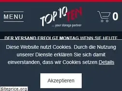Sites similar to top10ten.de