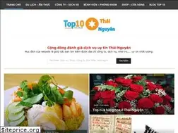 Sites similar to top10thainguyen.com