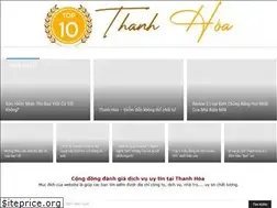 Sites similar to top10thanhhoa.com