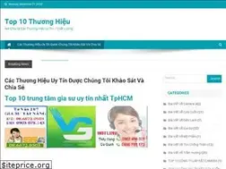 Sites similar to top10thuonghieu.com