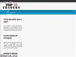 Sites similar to top10traders.com