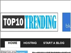 Sites similar to top10trending.com