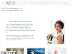 Sites similar to top10weddingvendors.com