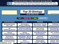 Sites similar to top20biology.com