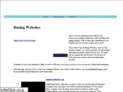 Sites similar to top20datingwebsites.com
