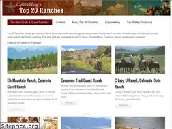 Sites similar to top20ranches.com