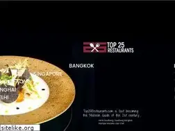 Sites similar to top25restaurants.com