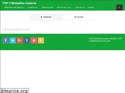Sites similar to top3remedioscaseros.com