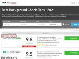 Sites similar to top4backgroundchecks.com