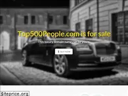 Sites similar to top500people.com