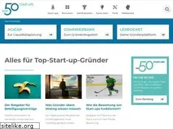 Sites similar to top50startups.de