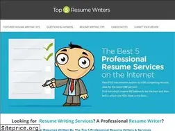 Sites similar to top5resumewriters.com