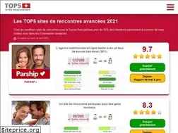 Sites similar to top5sitesrencontres.ch