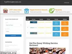Sites similar to top5writingservices.com