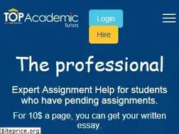 Sites similar to topacademictutors.com