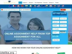 Sites similar to topassignmentforall.com