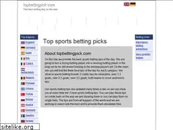 Sites similar to topbettingpick.com
