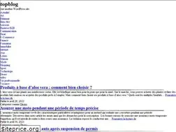 Sites similar to topblog.org