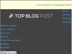 Sites similar to topblogpost.com