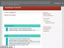 Sites similar to topblogs-tutorial.blogspot.com