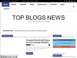 Sites similar to topblogsnews.com