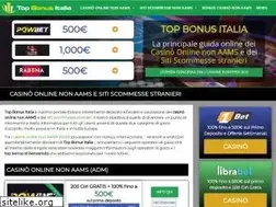 Sites similar to topbonusitalia.com