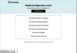 Sites similar to topbrandgoods.com