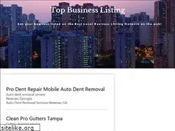 Sites similar to topbusinesslisting.com