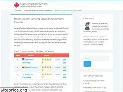 Sites similar to topcanadianwriters.com