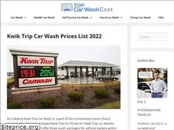 Sites similar to topcarwashcost.com