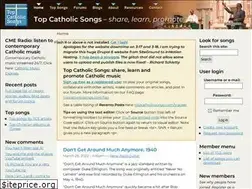 Sites similar to topcatholicsongs.com