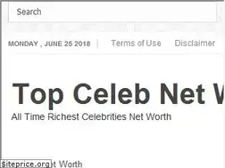 Sites similar to topcelebnetworth.com