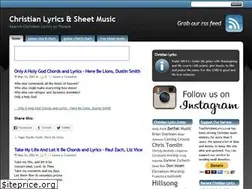 Sites similar to topchristianlyrics.com