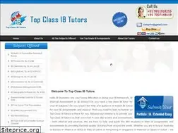 Sites similar to topclassibtutors.com
