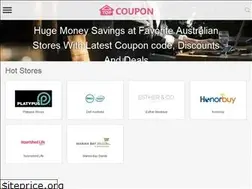 Sites similar to topcoupon.com.au
