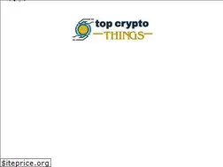 Sites similar to topcryptothings.com