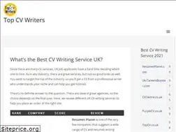 Sites similar to topcvwritersuk.com