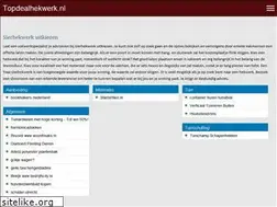 Sites similar to topdealhekwerk.nl