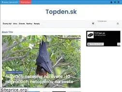 Sites similar to topden.sk