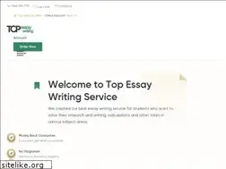 Sites similar to topessaywriting.org